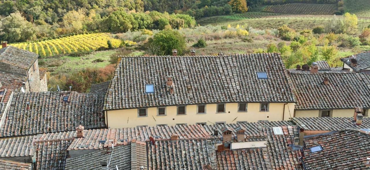 卡斯特利纳－因基安蒂Palazzo Bianciardi Attico公寓 外观 照片